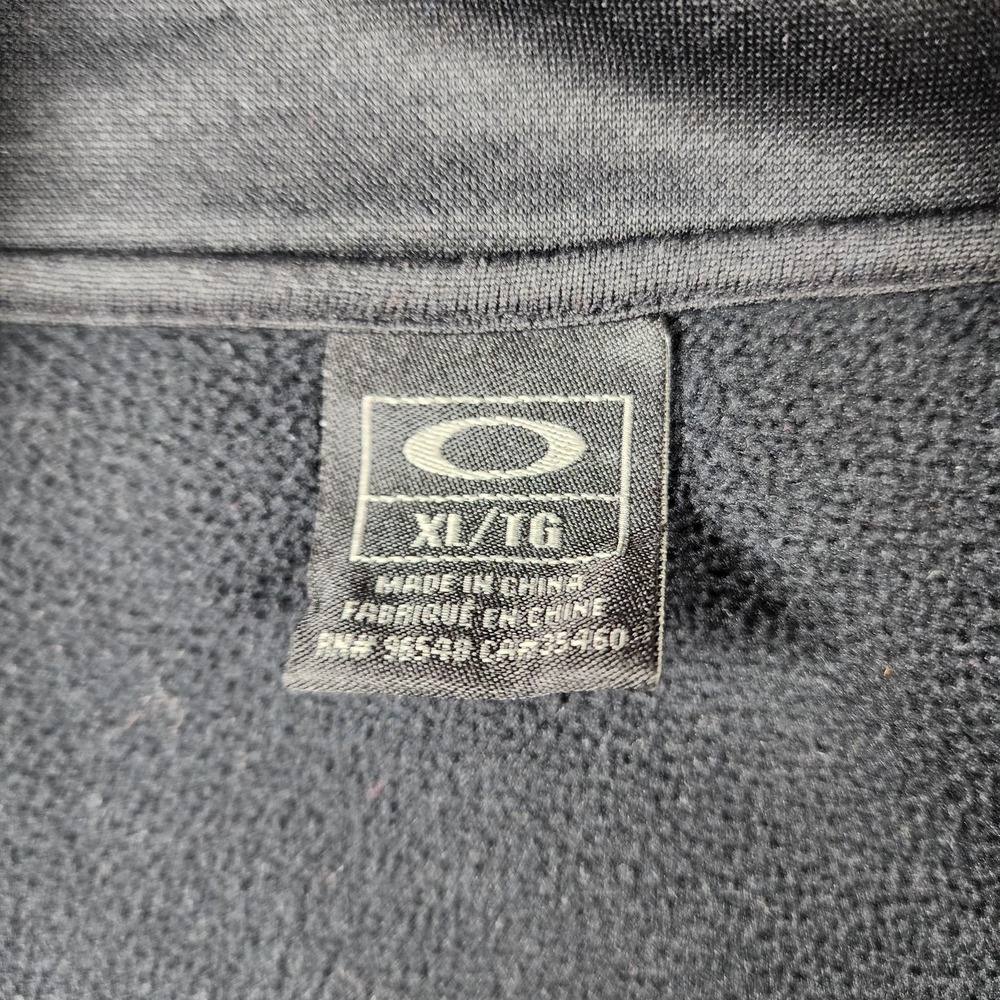 Oakley Jawbreaker Road Jacket Mens XL Gray Black Colorblock Full Zip Track - Picture 7 of 13